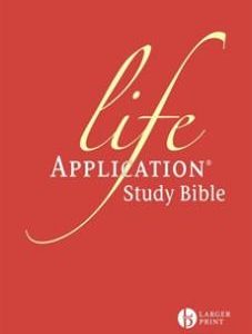 NIV Life Application Study Bible Large Print