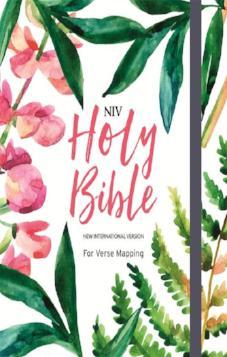 NIV Bible for Journalling and Verse-Mapping (Floral Design)