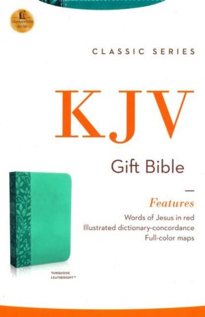 KJV Turquoise Leathersoft