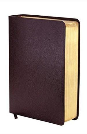 NIV Study Bible Burgundy Bonded Leather(NIV Zondervan study bible) (New International Version) Flexibound – 1 Oct 2015 (Out of Print)