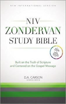 NIV Study Bible Hardback (New International Version) Hardcover